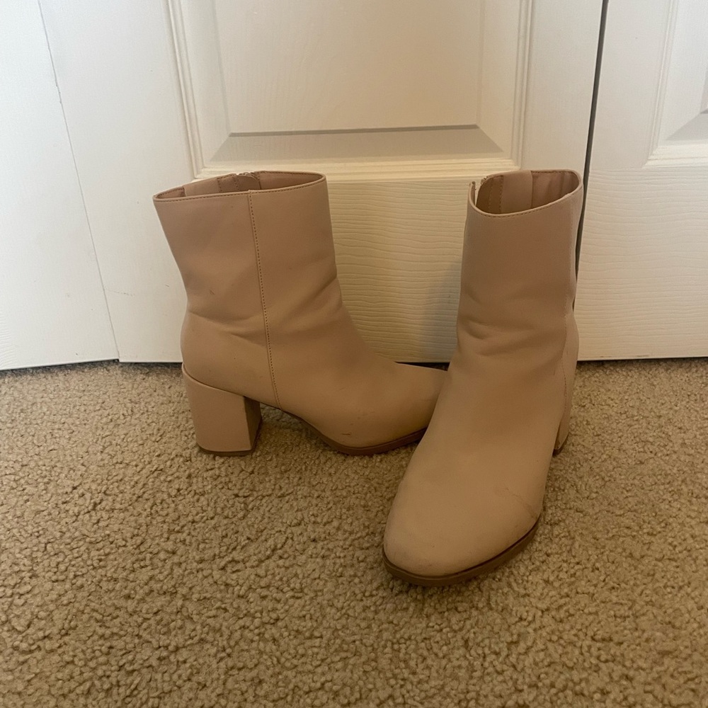 Tan Booties - Picture 2 of 3